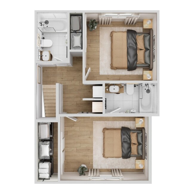 Floorplan - Judson Terrace Townhomes