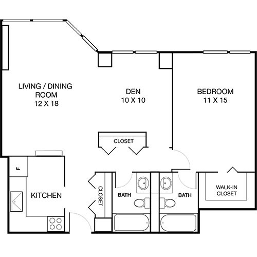 Floorplan - Hyde Park Tower