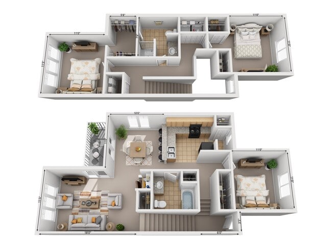 Floorplan - Logger Creek at Parkcenter