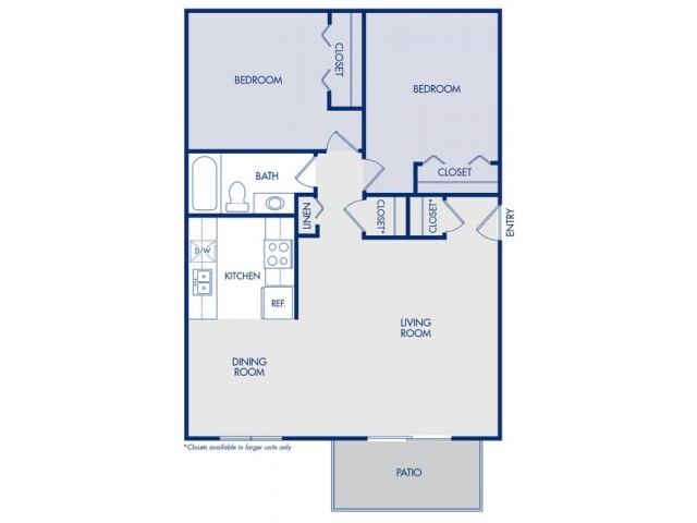 2 Bed 1 Bath - Winding Creek