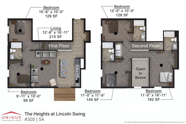 The Heights at Lincoln Swing | 5A Floorplan - The Heights at Lincoln Swing