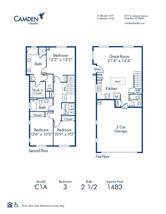 Floorplan - Camden Chandler
