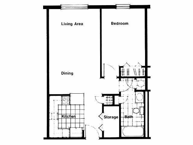 Floorplan - The Bluffs