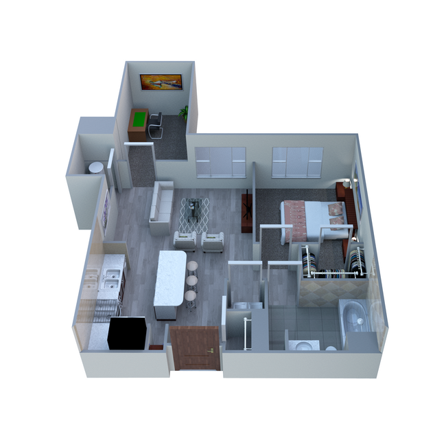 Floorplan - The Tremont