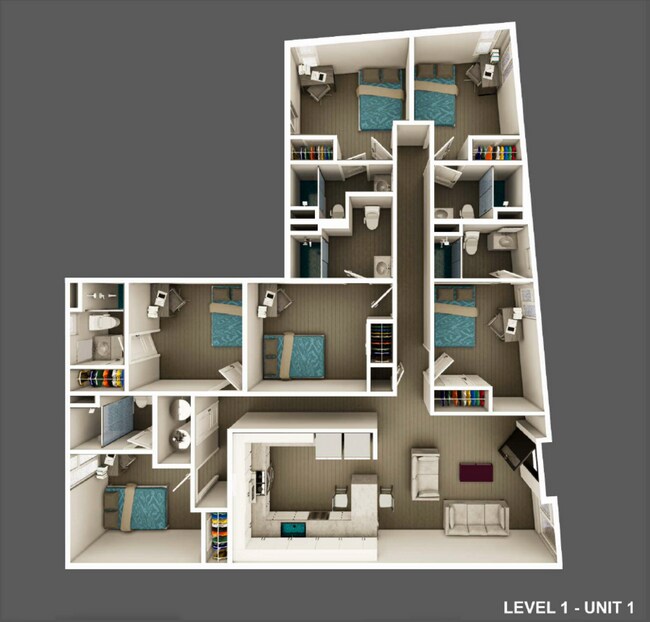 Building Photo - 911 S Main-301BED2