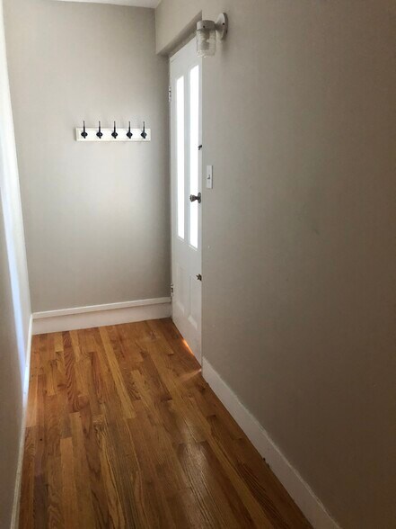 hallway to backdoor - 1125 Chestnut St