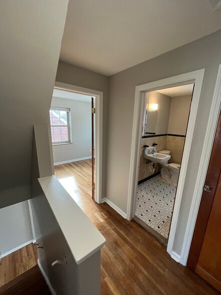 Looking into bathroom and second bedroom - 270 E 200th St