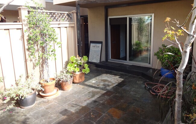 Patio outside of Living room/Dining room - 1010 Palm Ave