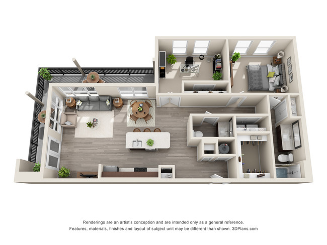 Floorplan - The Baldwin at St. Paul Square