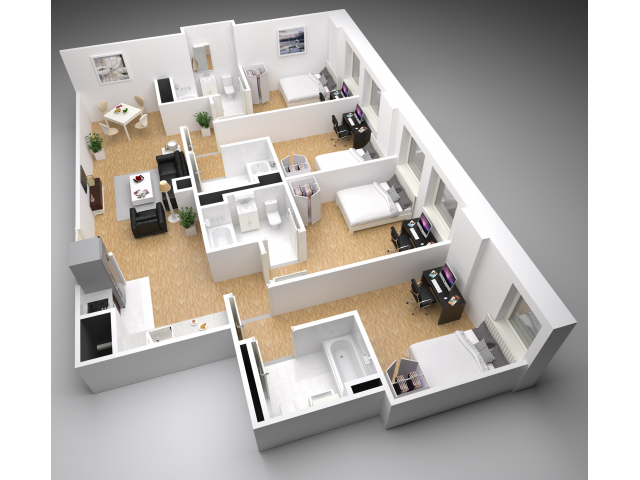 D2 Floorplan - The Printing House
