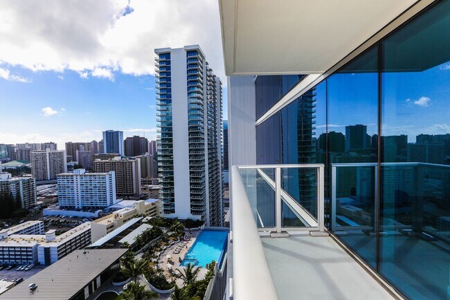 Building Photo - The Park on Keeaumoku - largest 2-bedroom residence offering 1,074 square feet of interior living...