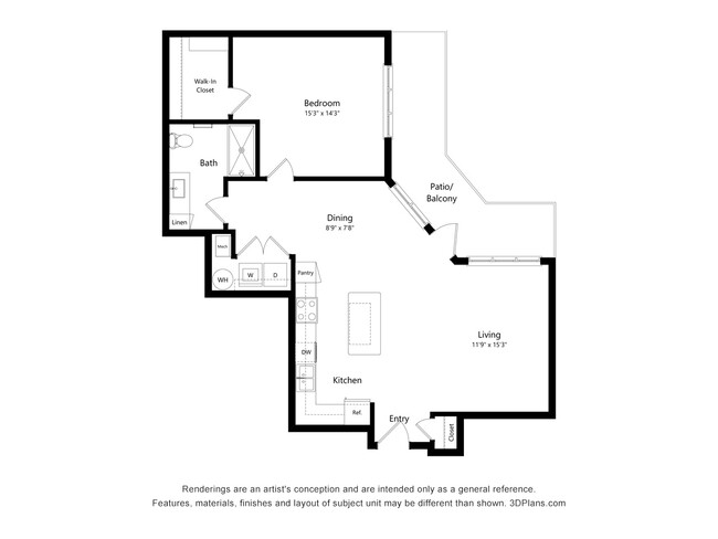 Floorplan - Haven at Congaree Pointe 55+ Apartments