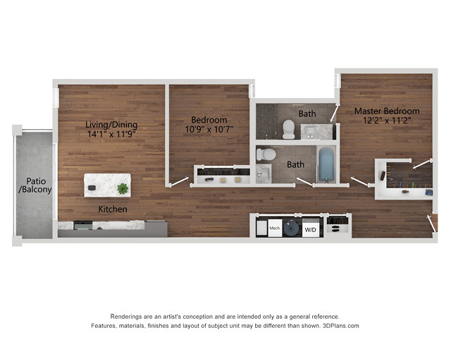 Floorplan - Monroe Aberdeen Place