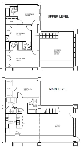 4BR/4BA - Station 11 Apartments