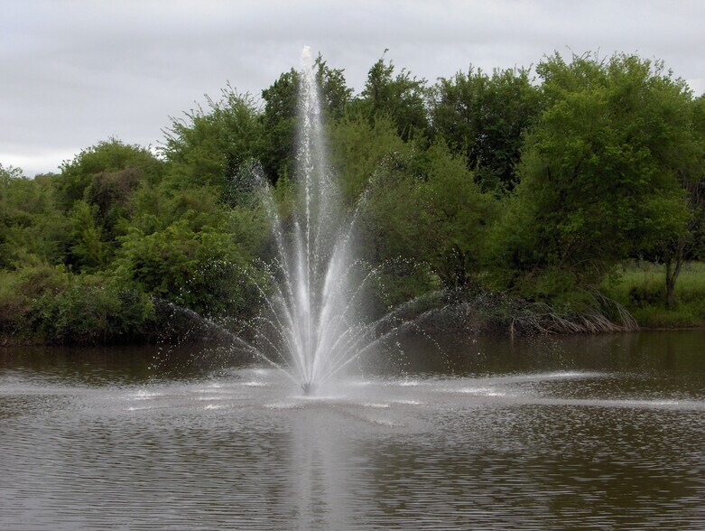 Pond with Fountain - 1304 Piedmont Dr