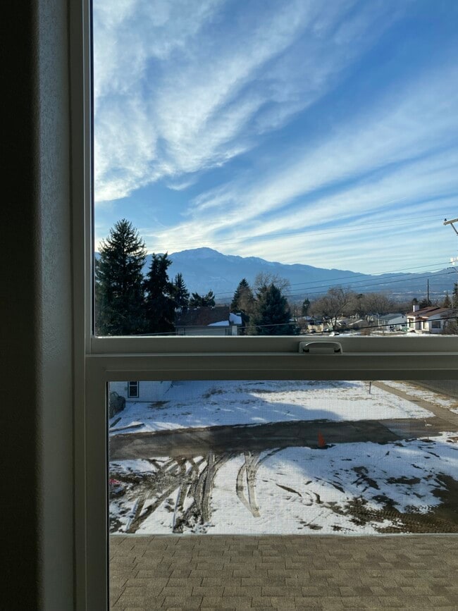 Primary Bedroom Views of Pikes Peak - 1130 Swope Ave