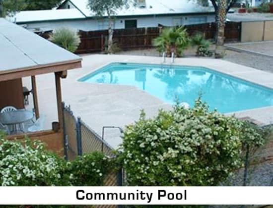 Community Pool - Casa De Caro Apartments