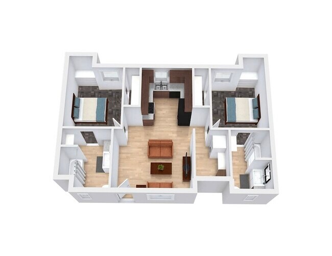 2 bed 2 bath - Wolf Run East