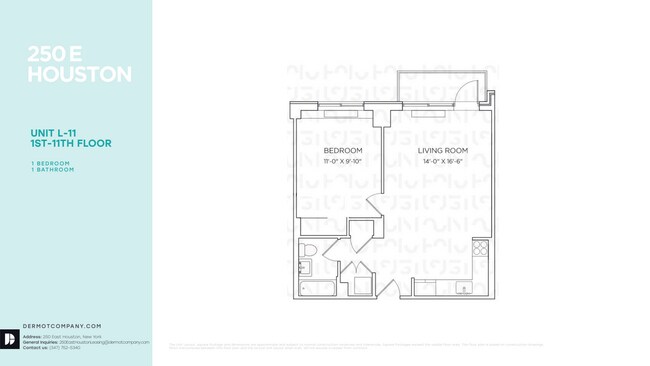 Floorplan - 250 E Houston