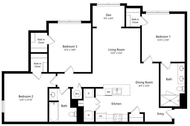 Floorplan - The Amalfi Clearwater