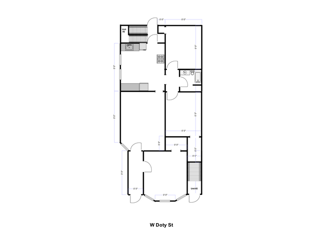 Floor Plan - 508 W Doty St