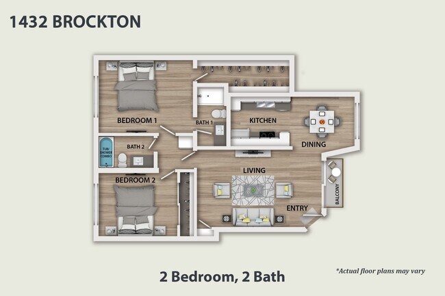 Floorplan - Brockton Avenue Apartments