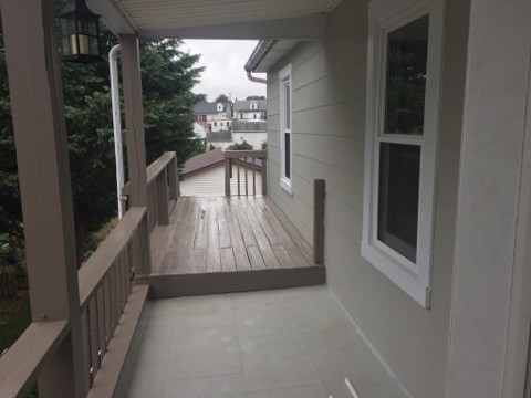 Back deck - 332 E Philadelphia Ave