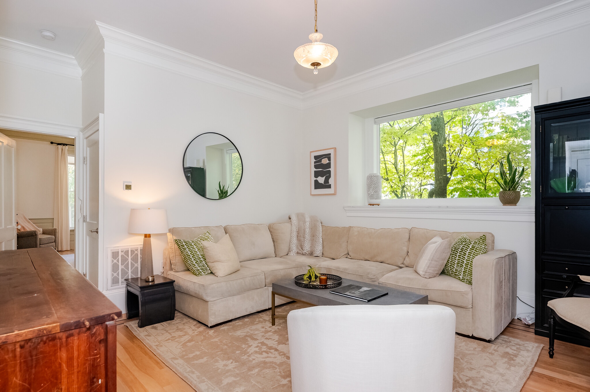 Large picture window in LR - 229 Miller Ave