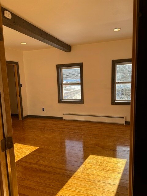 bedroom from living area - 4 Elm St