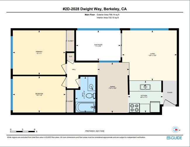 Floorplan - 2028 Dwight Way