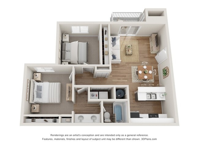 Floorplan - The Alpine Apartments