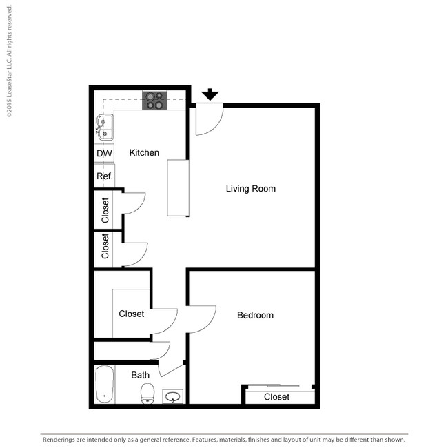 Floorplan - Harrisburg Square Apartments