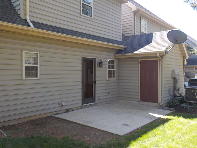 Rear Patio/Storage room - 1705 Peyton Randolph Ct