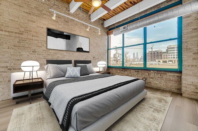 Building Photo - Fulton Market 2 Bed/2 Bath Timber Loft! Brand New Hardwood Floors! Rooftop Deck!