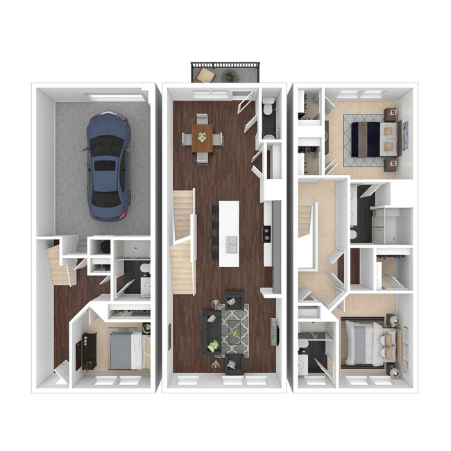 Floorplan - Reve NoDa Junction