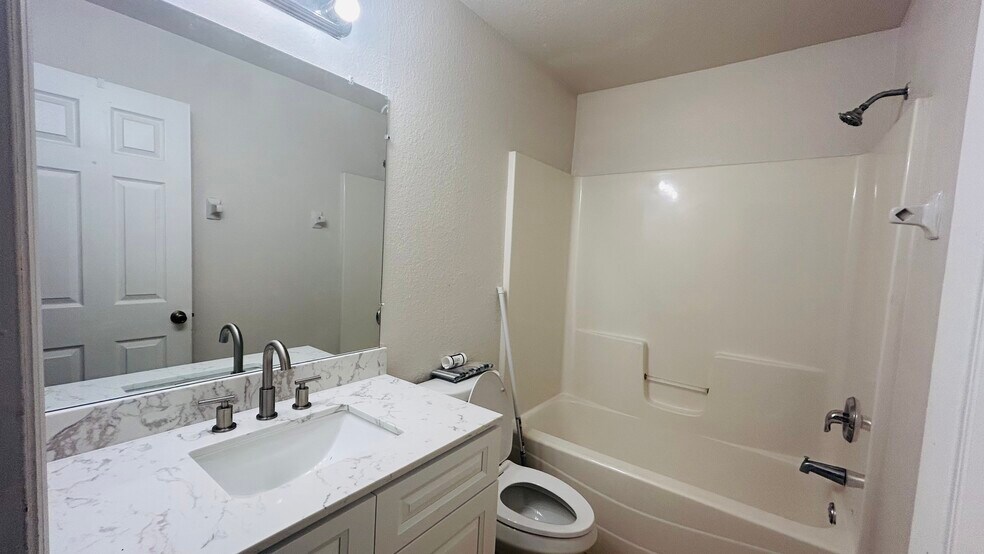 Bathroom with new vanity - 4329 Skyline Blvd