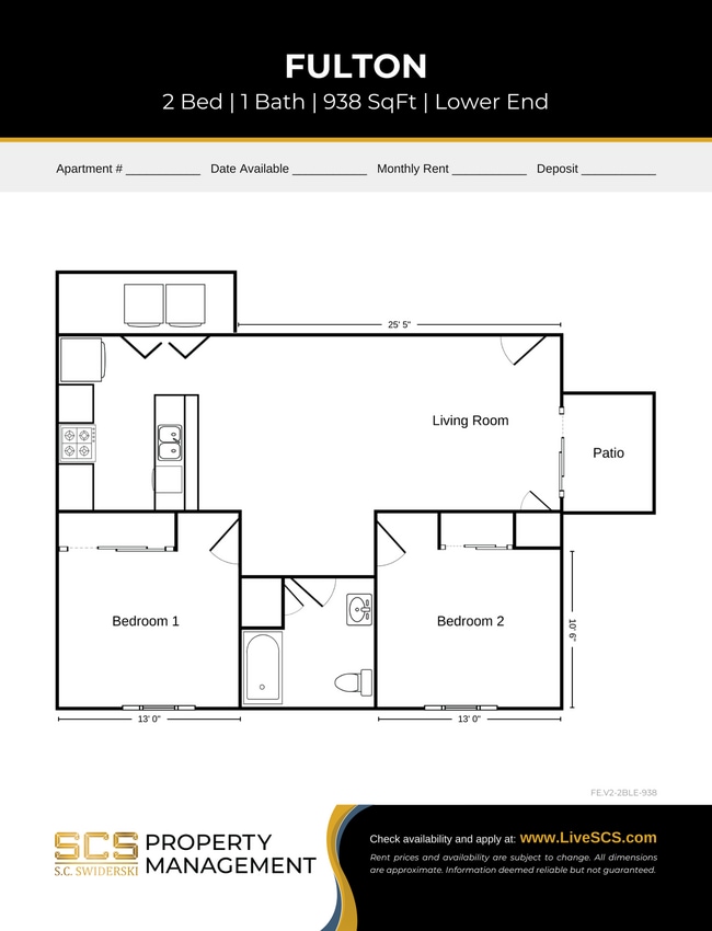Floorplan - SCS Chilton