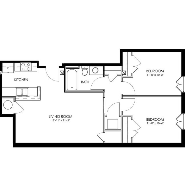 Floorplan - 1318 W. Broad St.