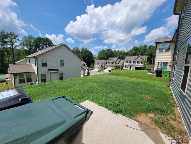 Backyard, with dog tie stake - 4408 Lady Rita Ln