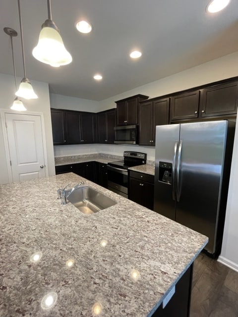 stainless steel appliances and pantry closet - 252 Castle Dr