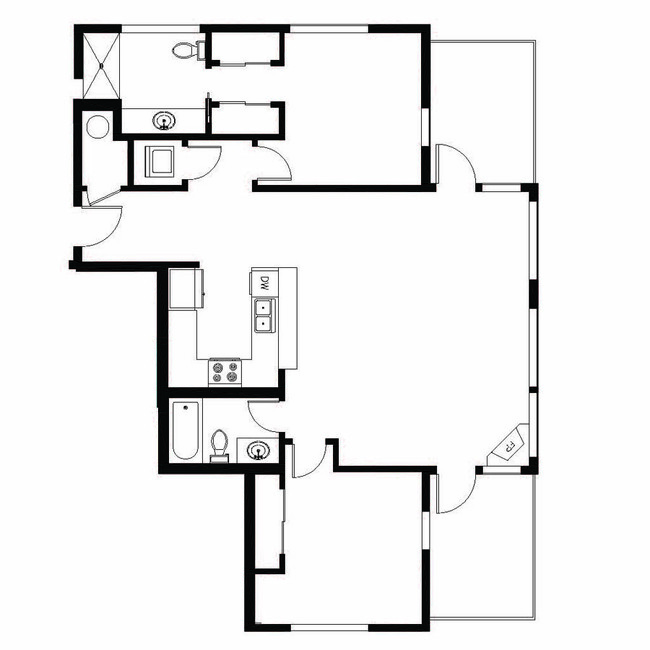 Floorplan - Flora Flats