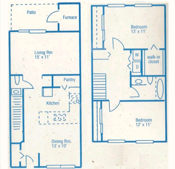 2BR/1.5BA - Centre Street Village Townhomes