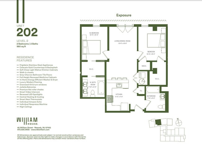 Floorplan - The William House