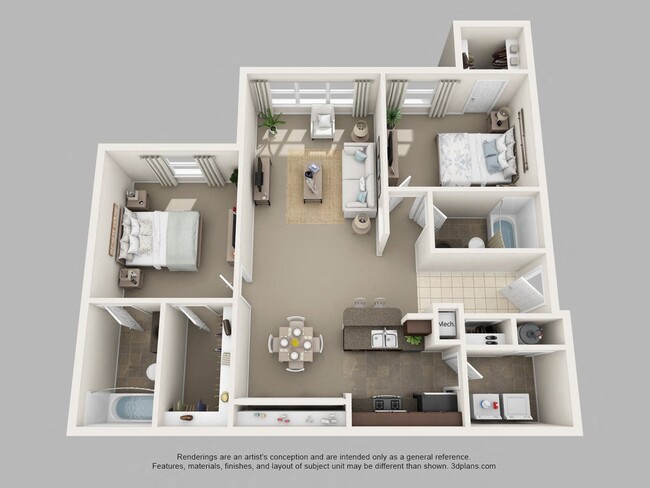 Floorplan - South Norton Apartments