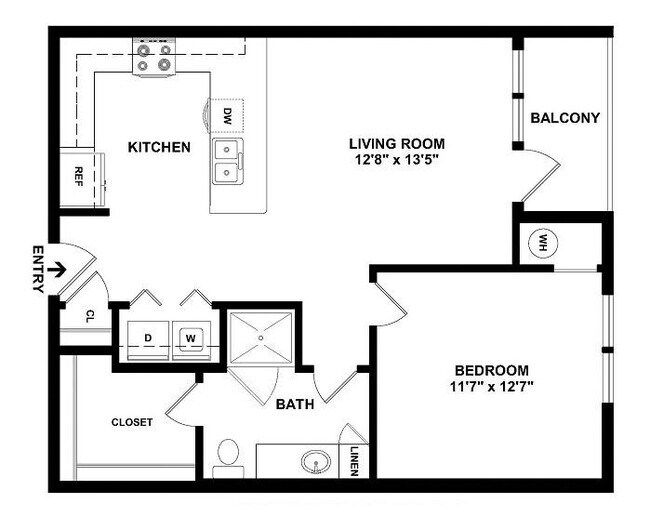 Floorplan - Centric LoHi by Windsor