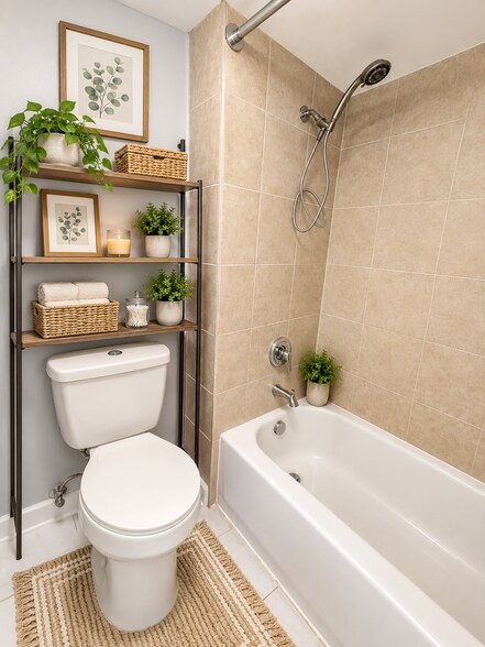 STAGED bath - 9725 E Harvard Ave