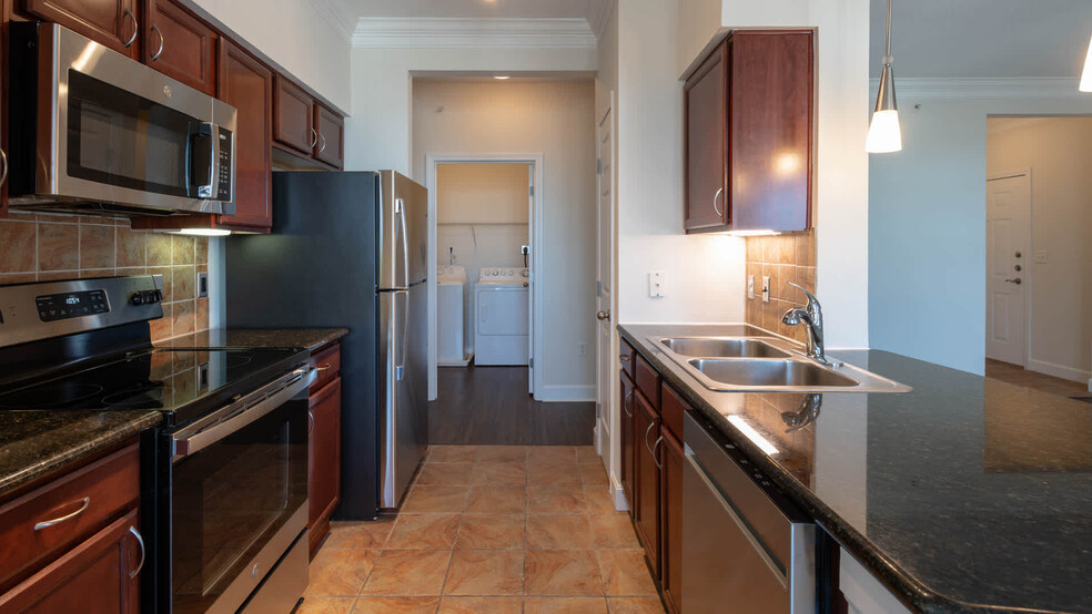 Kitchen with Stainless Steel Appliances - Quarry Hills