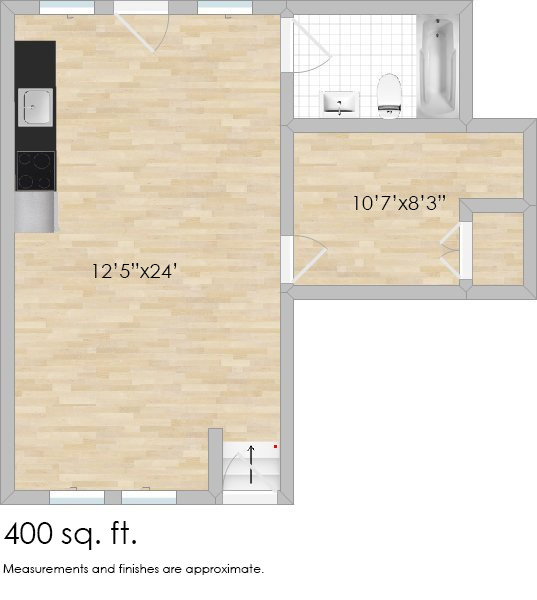 Floorplan - 1026-1028 Washington Blvd.