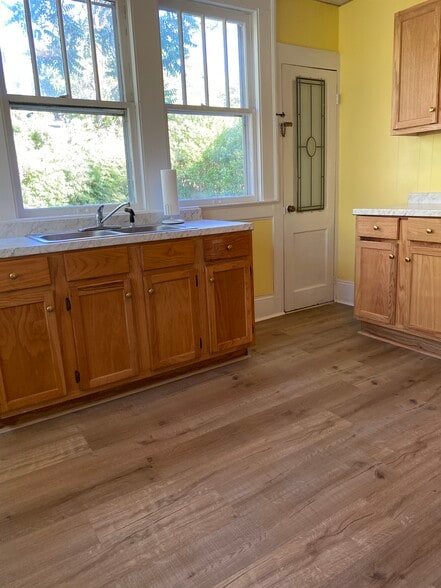Kitchen and Back Door - 222 W End Blvd