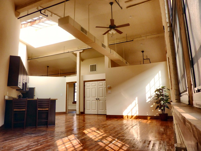 Kitchen with Skylight - Linden Lofts